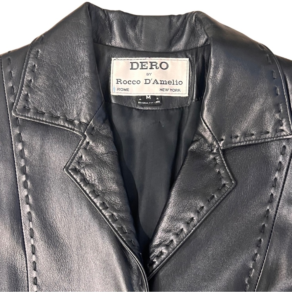 DERO Rocco D'Amelio Leather Jacket - Picture 2 of 3